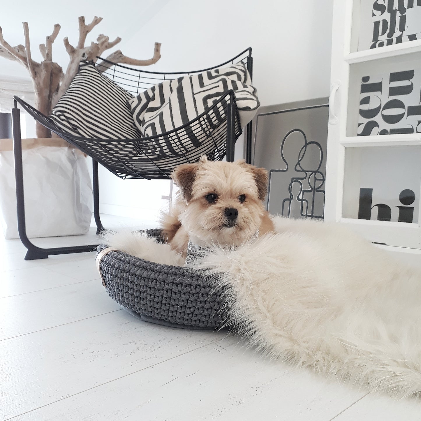 Labbvenn - Coco Dog Bed (Beige)