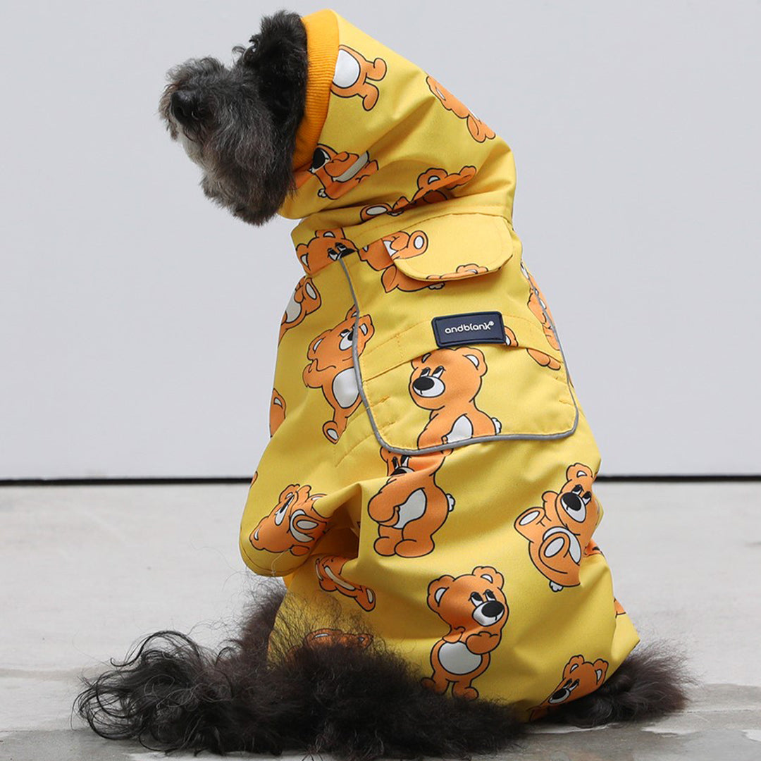 andblank® - Joy Bear Raincoat Jacket