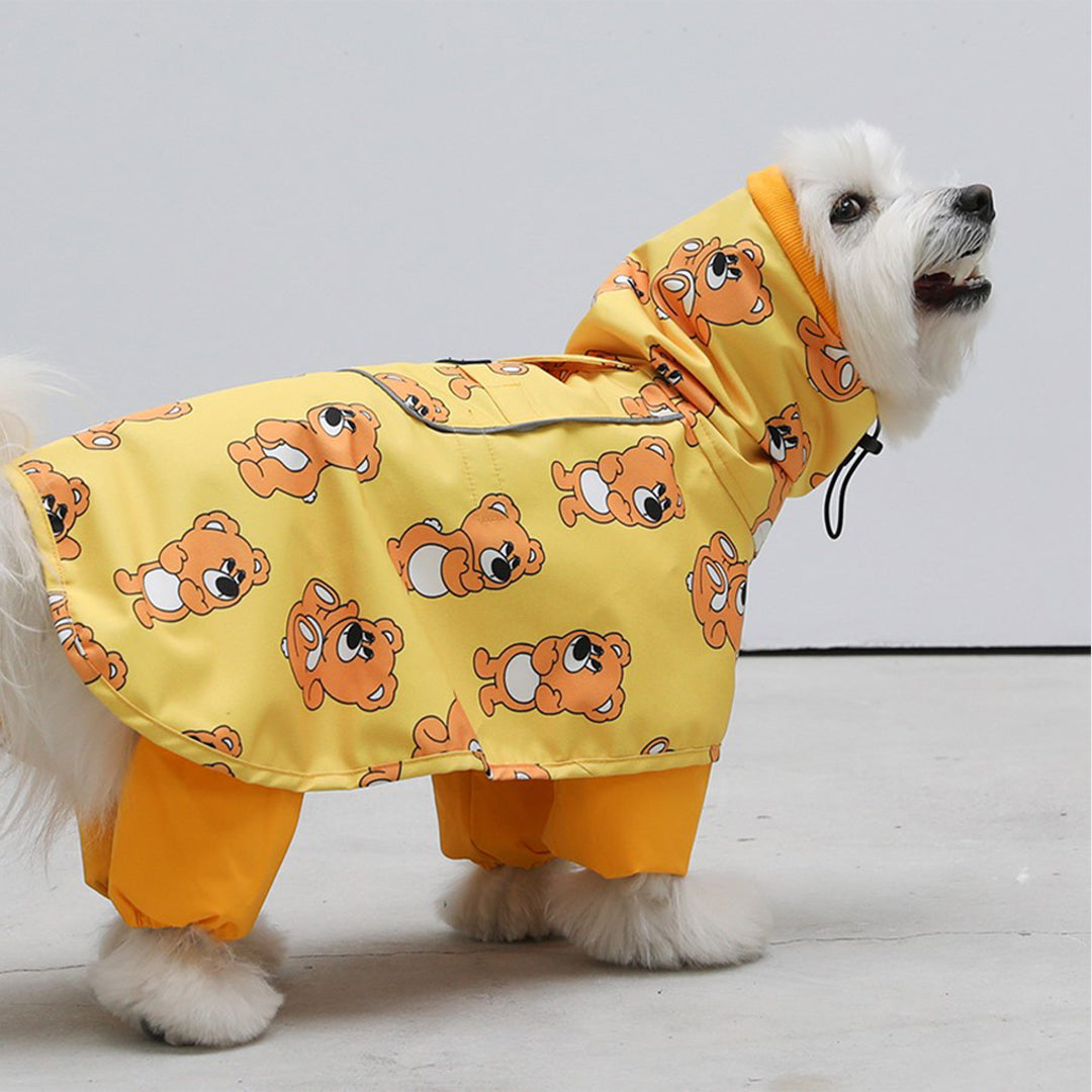 andblank® - Joy Bear Raincoat Jacket