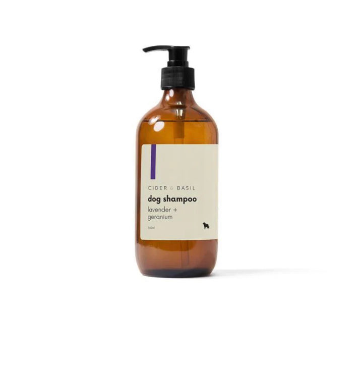 Cider and Basil - Dog Shampoo (Wild Lavender & Geranium Leave)