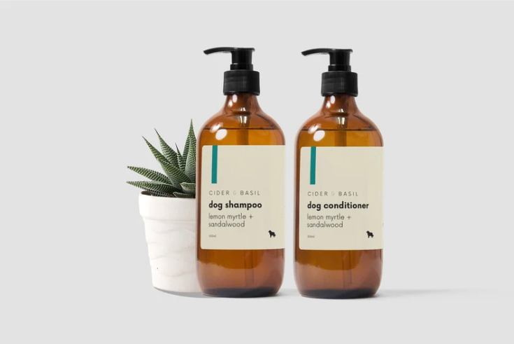 Cider and Basil - Lemon Myrtle And Sandalwood Shampoo & Conditioner Combo set