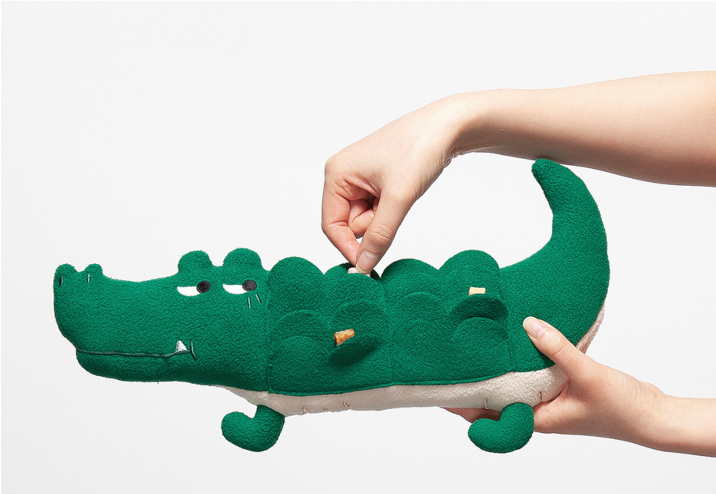 andblank® - Lazy Crocodile Nosework Toy